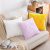 Factory Direct Supply Pillow Cover Rabbit Plush New Geometric Cushion Simple Sofa Pillow Decoration Bed Pillow Wholesale