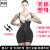 Butt Shaper Cross-Border Jumpsuit High Waist Belly Contracting Pants Bottom with Zipper Hip Raise Skinny Body Corset