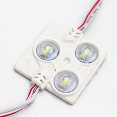 LED injection molding module low voltage 3 lights IP67 waterproof advertising light box large Angle light source