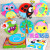Colorful Animal Children Handmade Material Package DIY Cartoon Plate Kindergarten Creative Painting Paste Production