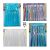 Factory Direct Sales Knitting Tools Sweater Needle Rainbow Color Aluminum Oxide Crochet 14 Pieces a Set