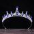 European and American New Bridal Crown Three-Piece Suit Wedding Crown Headdress Necklace Earrings Luxury Wedding Dress Accessories