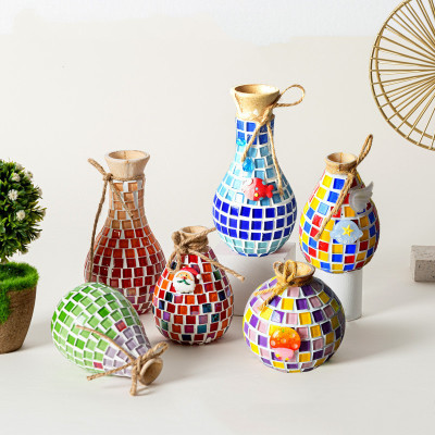 Mosaic Handmade Vase Material Package Children Parent-Child Kindergarten Creative Diy Handmade Educational Toys