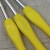 Factory Direct Sales Knitting Tool Color Candy Soft Handle Crochet Color Soft Handle Aluminum Crochet Hook Set of 8 Pieces