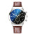 Factory Direct Sales Colorful Blue Light Glass Three Eyes Steel Watch Men's Quartz Watch Gift Men's Watch Wholesale