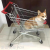 Supermarket Trolley Shopping Cart Metal Cart European Style Herringbone Cart