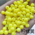 Acrylic Solid Color Beads Beaded Plastic Bead Straight Hole Spring Color Candy Color Children Diy Ornament Accessories