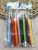 Factory Direct Sales Weaving Tool New TPR Soft Handle Fingerprint Handle Crochet Hook Set