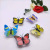 Creative Colorful Light-Emitting Butterfly Small Night Lamp Pasting Simulation Stereo Wall Sticker Lamp Children Led Bedside Decorative Lamp