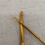 Factory Direct Sales Knitting Tools New Aluminum Oxide Double-Headed Crochet Golden Aluminum Crochet Hook Double-Headed Crochet