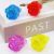 Cross-Border Hot Amazon Direct Sales Luminous Ring Led Hair Flash Ring Strawberry Love Rose Soft Rubber Ring