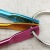 Factory Direct Sales Knitting Tool New Aluminum Oxide Keychain Crochet Color Aluminum Crochet Hook Keychain Crochet