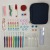 Factory Direct Sales Knitting Tools TPR Soft Handle Crochet DIY Hand Knitting Storage Bag 72 Pieces Set Crochet Hook Set