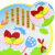 Non-Woven Cloth Ancient Poetry Stickers Children DIY Handmade Material Kit Tang Poetry Stickers Toy Decorations