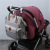 New Portable Mummy Bag Baby Crib Stroller Backpack Lightweight Baby Diaper Bag Multi-Functional Large Capacity Mother Bedspread