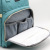 Cross-Border New Arrival Upgraded Folding Baby Bed Mummy Bag Bed Shoulder Baby Diaper Bag Lightweight Baby Backpack Mother Bag Factory