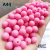 Factory Direct Sales Acrylic Solid Color Matte Matte round Beads Diy Handmade Bead String Jewelry Bag Woven Scattered Beads