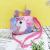 New Children's Unicorn Shoulder Bag Casual Cool Gradient Color Messenger Bag Fashion Trend Cell Phone Bag