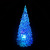 Acrylic Light-Emitting Christmas Tree Mini Crystal Flash Christmas Tree Window Decoration Christmas Gift Decorations Manufacturer