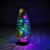 Simulation Mini Christmas Tree Lamp Cedar Decorations Table-Top Decoration Green Cranreuch Sideband LED Light Luminous Toys