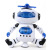 Space Dancing Robot Electric Rotating 360-Degree Dancing Robot Luminous Music Infrared Children's Toy