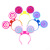 New Luminous Candy Headband Led Headband Hair Accessories Flashing Light Headdress Scenic Spot Concert Event Wholesale Spot