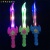 Light-Emitting Toy Induction Light-Emitting Music Dragon Knife Sword Children Weapon Props Night Market Stall Children Sword Toy