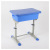 Factory Supply Primary and Secondary School Students School Desk and Chair Training Class Tutoring Learning Desks and Chairs ABS Plastic Adjustable Tables and Chairs