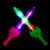 Light-Emitting Toy Induction Light-Emitting Music Dragon Knife Sword Children Weapon Props Night Market Stall Children Sword Toy