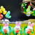 Factory Direct Sales Easter Simulation Chicken, Bunny, Easter Decoration, Pastoral Decorations