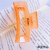 2022fashion Jelly Transparent Grip English Letter Hairpin All-Match Back Clip Hair Claw Hair Accessories Barrettes