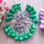 One Yuan Gourd Pendant Imitation Jade Pendant Keychain Key Ring One Yuan 2 Yuan Wholesale