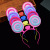 New Luminous Candy Headband Led Headband Hair Accessories Flashing Light Headdress Scenic Spot Concert Event Wholesale Spot