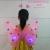 Children's Luminous Double-Layer Butterfly Wings Three-Piece Set Kindergarten Angel Wings Dress up Stall Supply Wholesale