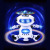 Space Dancing Robot Electric Rotating 360-Degree Dancing Robot Luminous Music Infrared Children's Toy