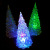 Acrylic Light-Emitting Christmas Tree Mini Crystal Flash Christmas Tree Window Decoration Christmas Gift Decorations Manufacturer