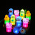 Cartoon Rainbow Spring Portable Lantern Luminous Toy Elastic Force Circle Hand Gift Box Night Market Stall Children's Small Toys