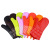 [300 ℃ Long] Silicone Professional Oven Gloves Microwave Oven Insulated Gloves Thick and High Temperature Resistant Non-Slip