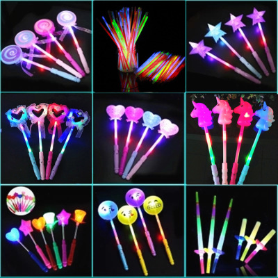 Colorful Glow Stick Candy XINGX Magic Wand Cartoon Stick Concert Cheering Props Stall Products