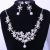 Bridal Necklace Three-Piece Earrings Set Pearl Headdress Crown Wedding Dress Cross-Border Hot Ornament Wholesale