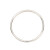 Factory Wholesale S925 Sterling Silver Aperture Ring Female 1.2 Mm1mm Slim Ring Fashion Strip Ring Knuckle Ring