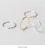 Factory Wholesale S925 Sterling Silver Aperture Ring Female 1.2 Mm1mm Slim Ring Fashion Strip Ring Knuckle Ring