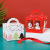 2021 Christmas Eve Apple Portable Box Handmade Nougat Snowflake Crisp Cookie Box Christmas Baking Box