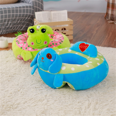 Cartoon Baby Infant Dining Chair Children Sofa Learn Seat Plush Toy Cross-Border Maternal and Child Gift Hot Sale Fixed