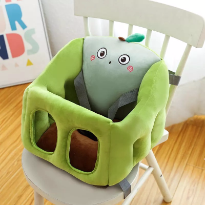 Baby Learning Seat Plush Toy Creative Cartoon Infant Children Sitting Posture Early Education  Sofa Stool Drop-Resistant