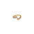 Real Gold Electroplated Korean Zircon Opal Geometric Open Ring Ins Design Sense Affordable Luxury Fashion Ring Bracelet