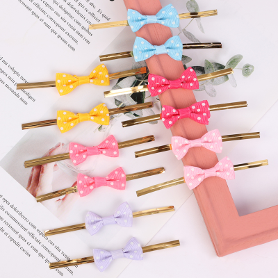 DIY Polka Dot Bow Tie Wire Packaging Sealing Color Tie Wire Baking Biscuits Bag Kraft Paper Tie Wire Wholesale