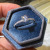 Cao Shi Wish Cross-Border EBay Popular European and American Simple Zircon Engagement Wedding Ring Copper White Gold Plated Imitation Diamond Ring