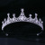 Bridal Headdress New Crown Necklace Earrings Zircon Three-Piece Set Wedding Hair Accessories Princess Birthday Crown Hair Accessories