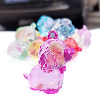 Children's Acrylic Crystal-like Colorful Toy Doggy Decoration Diy Boys and Girls Birthday Gift Gem Rewards